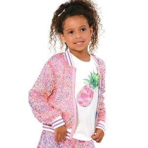 Sara Sara Vibrant Pink and Purple Jacket